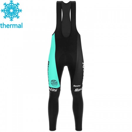 Collant à Bretelles 2020 Bianchi Countervail Hiver Thermal Fleece N001